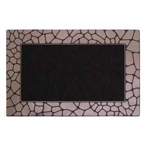 שטיח כניסה 60X90 ס"מ חלוקי נחל מלבן - HG 99245