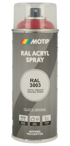 ספריי צבע אקרילי מט שקוף 400 מ"ל - MOTIP RAL 571 Acryl Spray