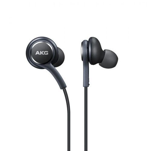 אוזניות חוטיות AKG בחיבור USB-C, איכות שמע מקצועית, שחור