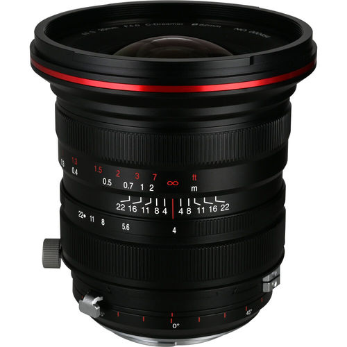 עדשה Venus Optics Laowa 20mm f/4 Zero-D Shift for Nikon F