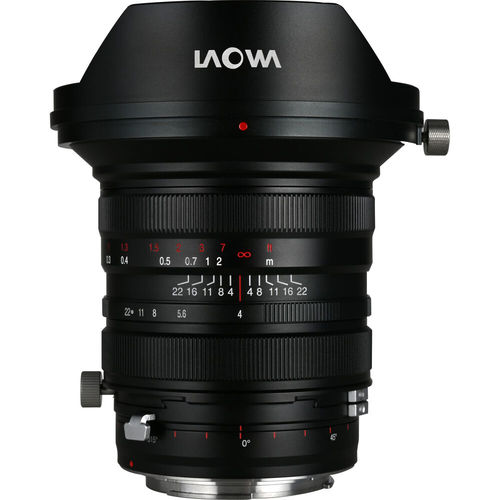 עדשה Venus Optics Laowa 20mm f/4 Zero-D Shift for Canon EF