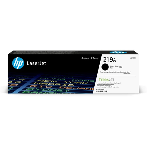טונר שחור מקורי HP 219A W2190A (הספק 1,300 דף)