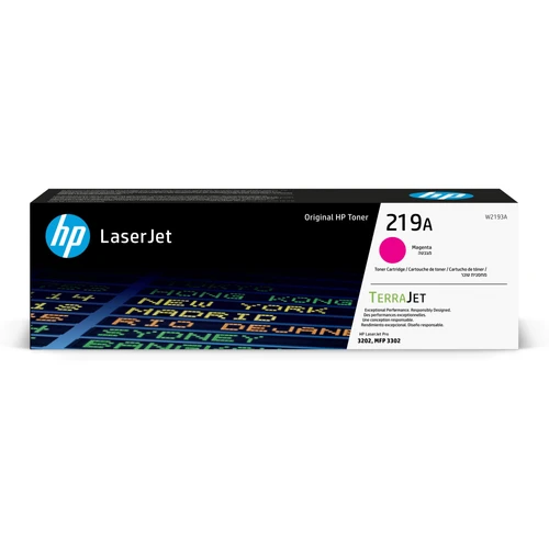 טונר אדום מקורי HP 219A W2193A (הספק 1,200 דף)