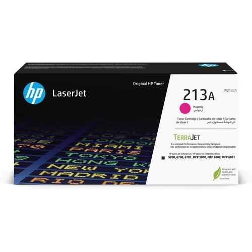 טונר אדום מקורי HP 213A W2133A (הספק 3,000 דף)