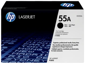 טונר שחור מקורי HP 55A CE255A (הספק 6,000 דף)