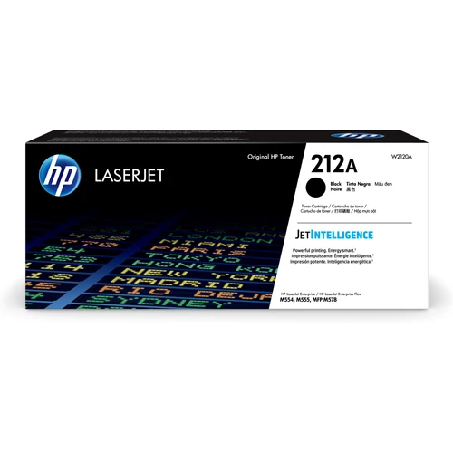 טונר שחור מקורי HP 212A W2120A (הספק 5,500 דף)