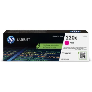 טונר אדום מקורי HP 220X W2203X (הספק 5,500 דף)