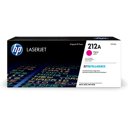 טונר אדום מקורי HP 212A W2123A (הספק 4,500 דף)