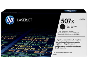 טונר שחור מקורי HP 507X CE400X (הספק 11,000 דף)