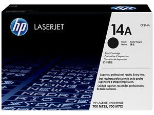 טונר שחור מקורי HP 14A CF214A (הספק 10,000 דף)