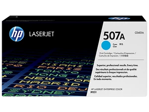 טונר כחול מקורי HP 507A CE401A (הספק 6,000 דף)
