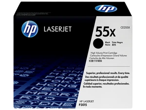 טונר שחור מקורי HP 55X CE255X (הספק 12,500 דף)