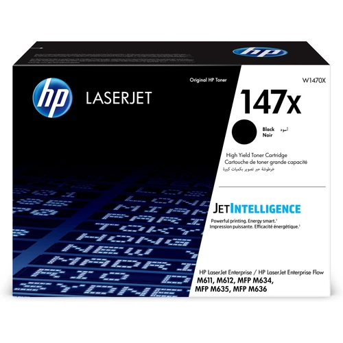 טונר שחור מקורי HP 147X W1470X (הספק 25,200 דף)