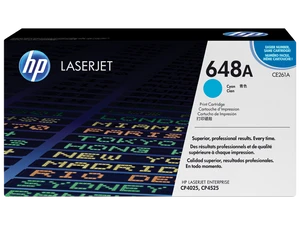טונר כחול מקורי HP 648A CE261A (הספק 11,000 דף)