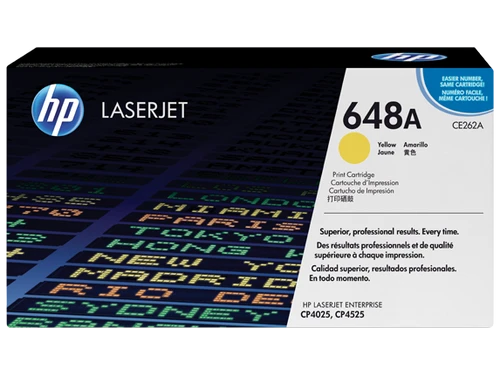 טונר צהוב מקורי HP 647A CE262A (הספק 11,000 דף)