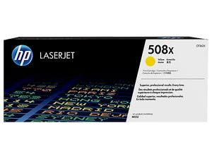 טונר צהוב מקורי HP 508X CF362X (הספק 9,500 דף)