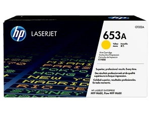 טונר צהוב מקורי HP 653A CF322A (הספק 16,500 דף)
