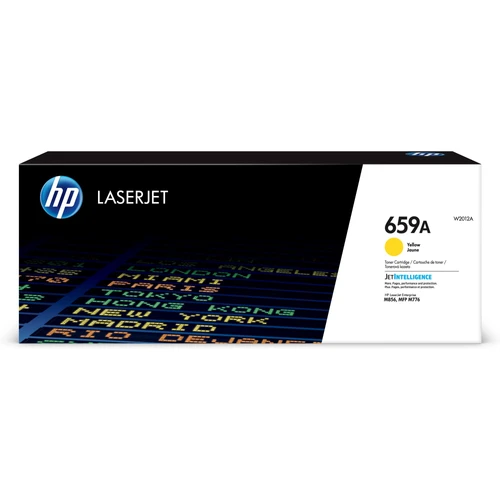 טונר צהוב מקורי HP 659A W2012A (הספק 13,000 דף)