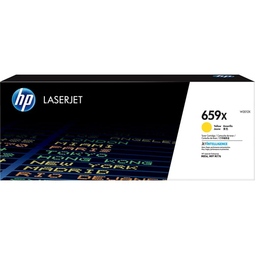 טונר צהוב מקורי HP 659X W2012X (הספק 29,000 דף)