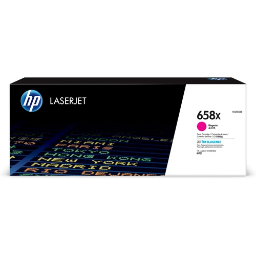 טונר אדום מקורי HP 658X W2003X (הספק 28,000 דף)