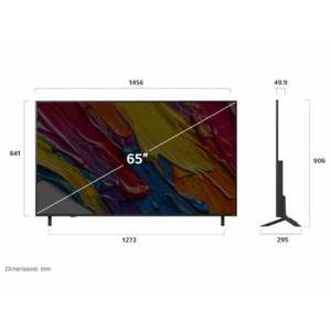טלוויזיה חכמה "65 LG אל ג'י דגם 65QNED82A6A