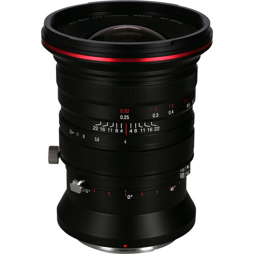 עדשה Venus Optics Laowa 20mm f/4 Zero-D Shift for Fuji GFX