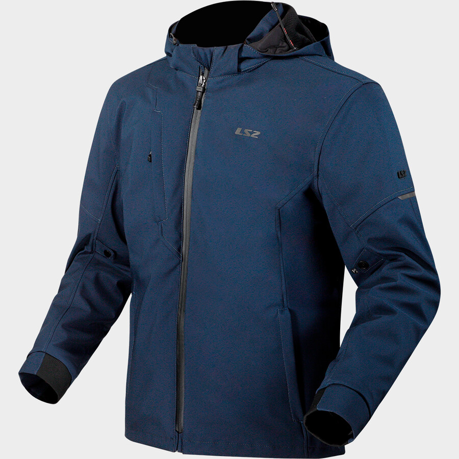 מעיל חורף גברים אל אס 2 בולטון כחול – LS2 BOLTON MAN JACKET BLUE
