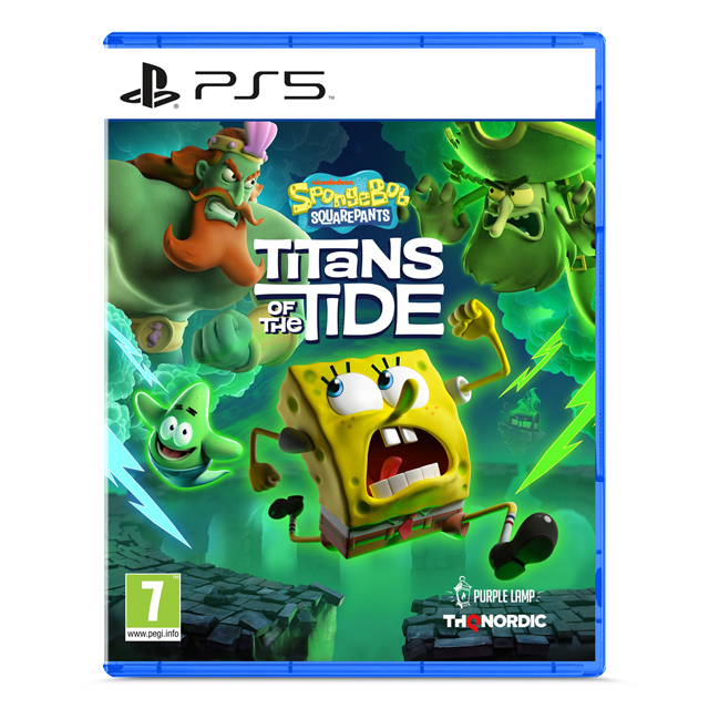 PS5 SPONGBOB SQUAREPANTS TITANS OF THE TIDE