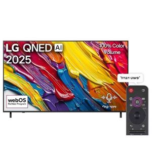 טלוויזיה חכמה "86 LG אל ג'י דגם 86QNED82A6A