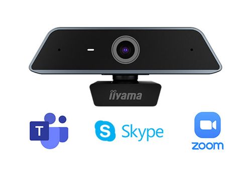 מצלמת רשת IIYAMA 4K UHD 80° w/Mic Webcam