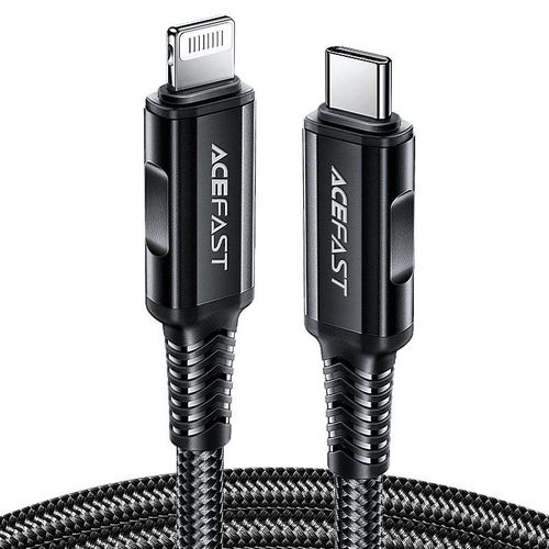 כבל סנכרון וטעינה איכותי USB-C ל-Lightning, מאושר אפל, אורך 1.8 מטר