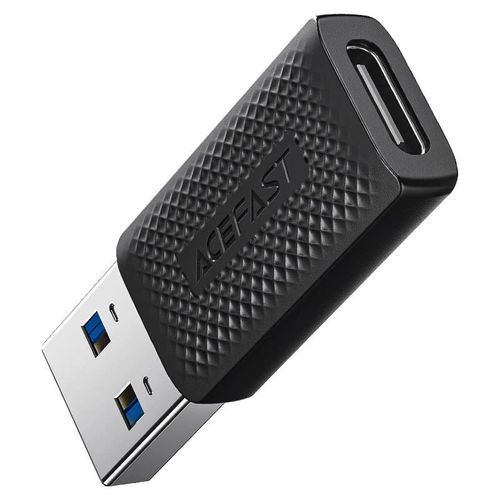 מתאם USB-C ל-USB-A מהיר וקומפקטי, שבב חכם לטעינה בטוחה