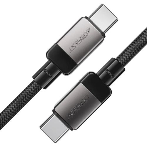 כבל סנכרון וטעינה מהירה USB-C ל-USB-C עשוי סגסוגת אבץ בחיפוי קלוע, 1.2 מטר