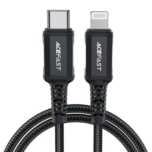כבל סנכרון וטעינה איכותי USB-C ל-Lightning, מאושר אפל, אורך 1.8 מטר