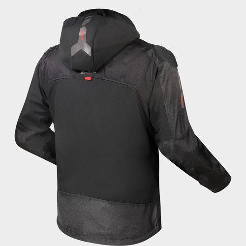 מעיל רכיבה גברים אל אס 2 LS2 ZIRCONIUM EVO MAN שחור\אדום