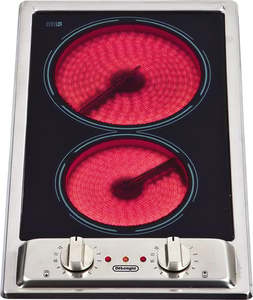 כיריים דומינו קרמיות 30 ס"מ Delonghi NDC-21