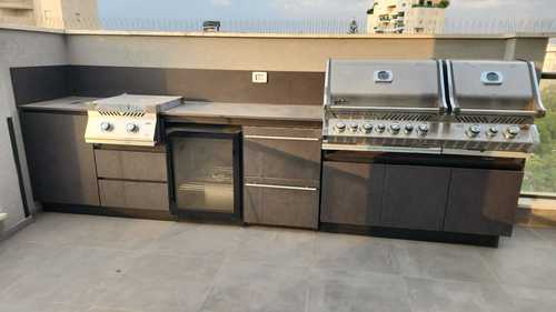 מטבח חוץ אלומיניום - חיפוי גרניט פורצלן תל אביב 