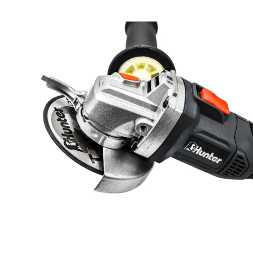 משחזת זווית נטענת Hunter 18V דגם 100411-025 + סוללה 3Ah + מטען