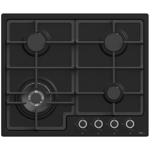 כיריים 4 להבות 60 ס״מ FM6BW-628  SOL