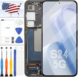 החלפת מסך LCD+מגע -מקוריים- Samsung Galaxy S24 