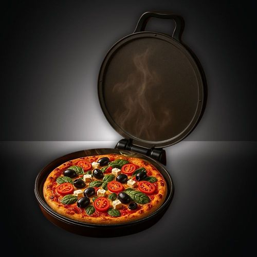 מכשיר להכנת פיצה מאפים וצלייה תהילה בד