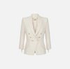 Jacket in double layer crêpe