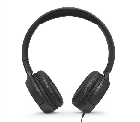 JBL TUNE T500 ‫קשת בשחור עם אטמי אוזניים ומיקרופון מובנה
