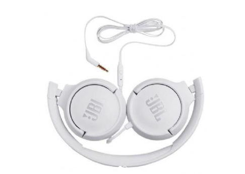 אוזניות קשת + מיקרופון JBL TUNE T500 White