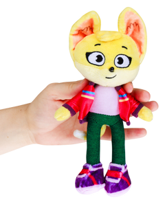 בובת פרווה בגודל 15 ס"מ עם תופסן תליה - קיט מחקירות חייתיות