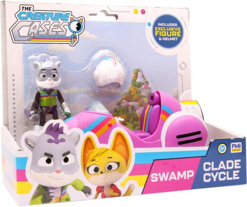 רכב ביצות, דמות של סאם או קיט וקסדה מהסדרה חקירות חייתיות