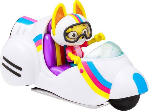 אופנוע כביש, דמות של סאם או קיט וקסדה מהסדרה חקירות חייתיות