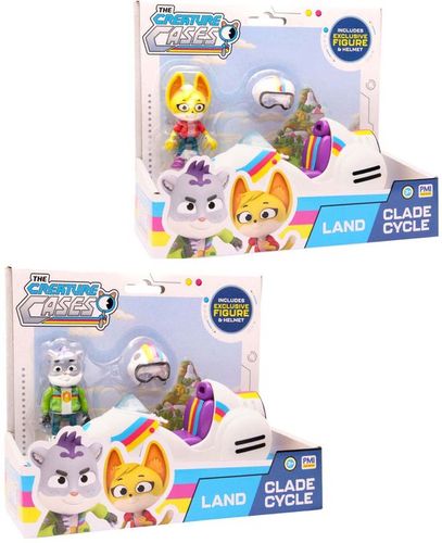 אופנוע כביש, דמות של סאם או קיט וקסדה מהסדרה חקירות חייתיות