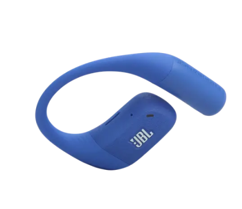 אוזניות אלחוטיות JBL TWS כחולות עם סוללה ארוכת טווח ושליטה במגע