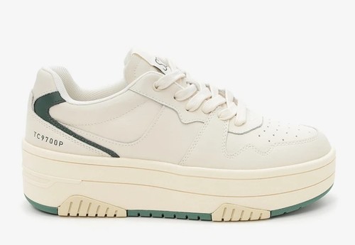 פרנקו ביין סניקרס לנשים פלטפורמה 626414 בצבע לבן |36-41 | FRANCO BANE WHITE 626414